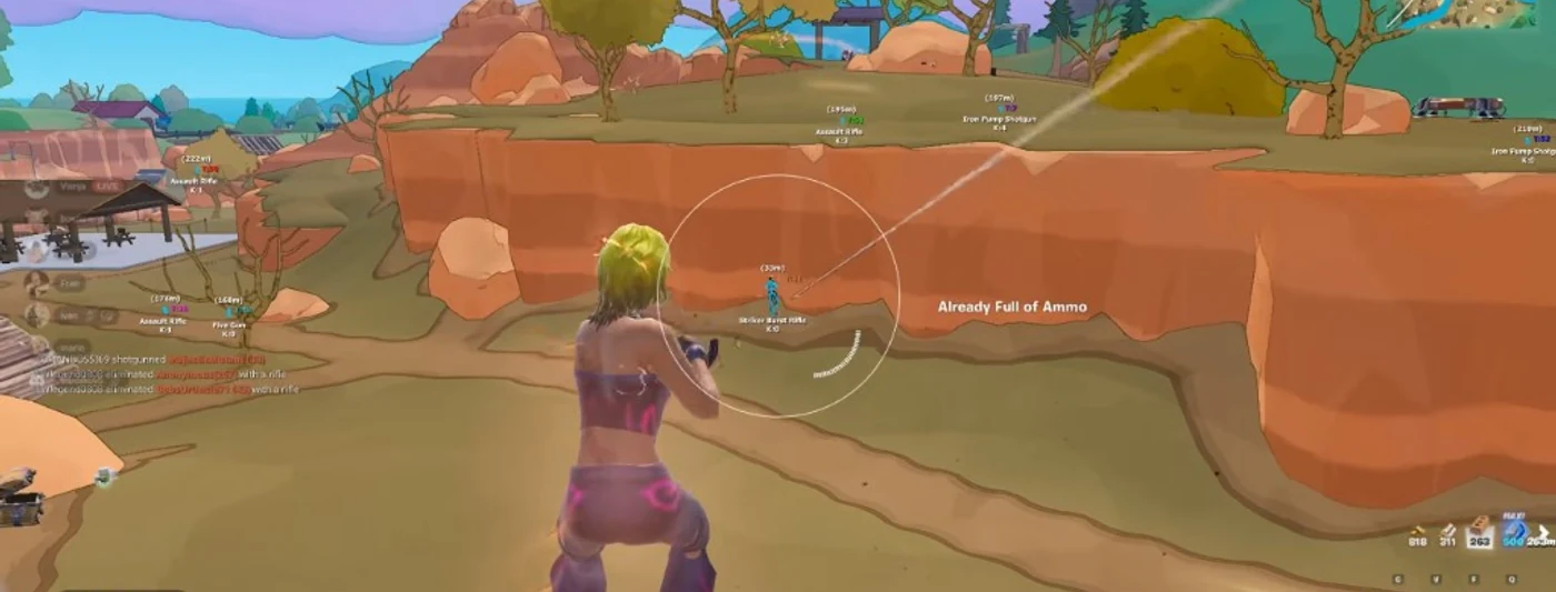 Fortnite Cheats patch notes — live match status on Windows PC